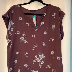 New With Tags - Papermoon Reece Mixed Material Top